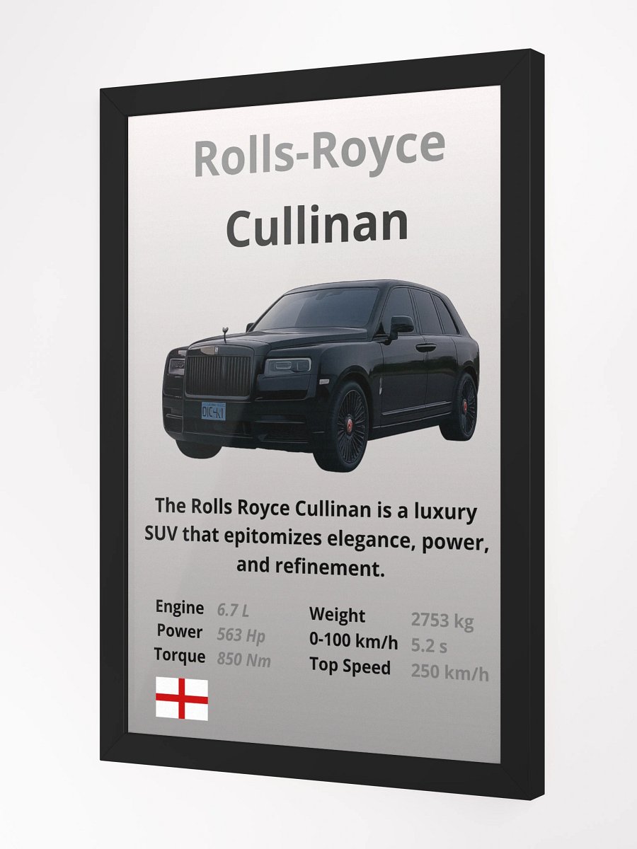 Rolls-Royce Cullinan Wall Poster product image (2)