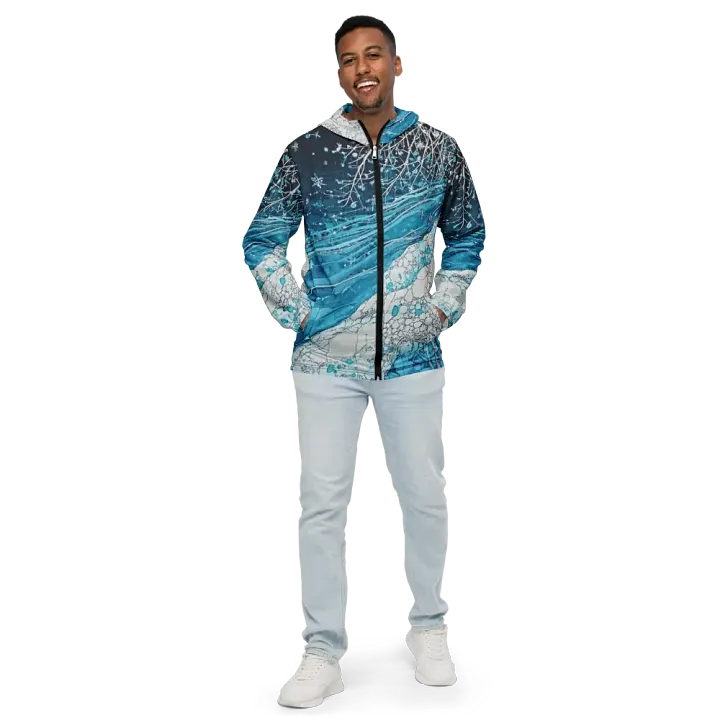 Winter Frost, Unisex Windbreaker product image (2)