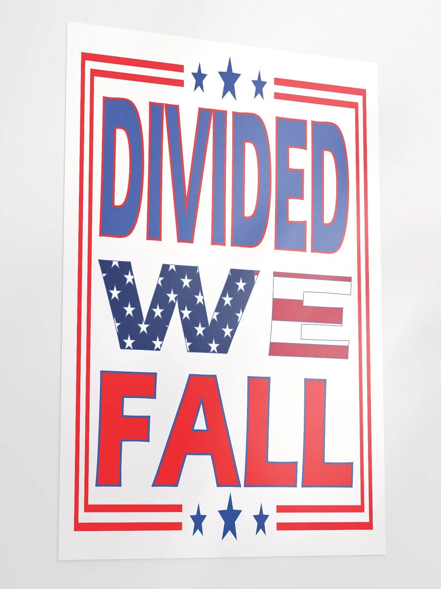 Divided We Fall - USA - Enhanced Matte Paper Poster product image (3)