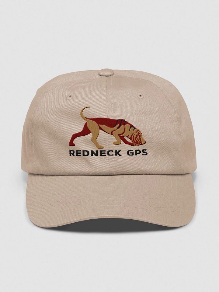 Redneck GPS Classic Dad Hat(Embroidered) of a Bloodhound product image (25)