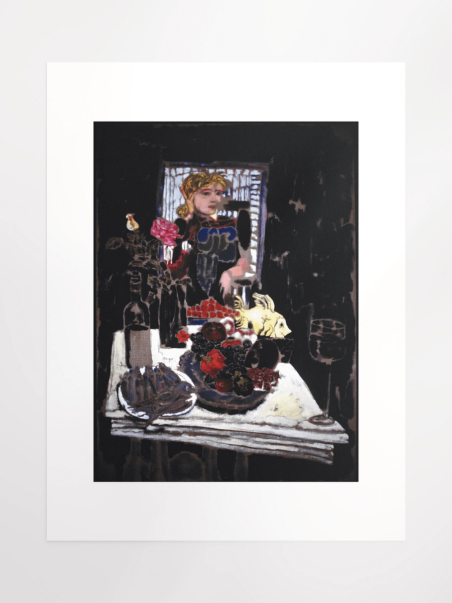 Still Life on White Table (aka Helga) print product image (2)