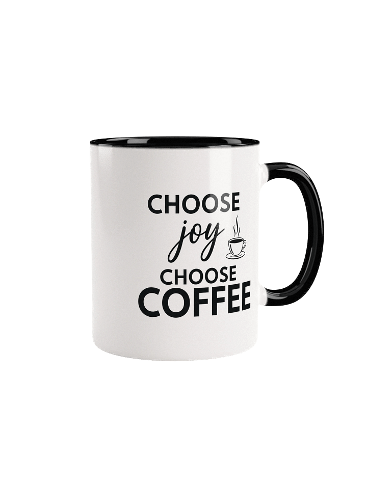 Choose Joy, Choose Coffee Mug – Inspiring Ceramic Coffee Cup for Daily Motivation product image (1)