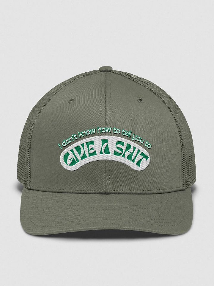 GIVE A SH*T 112 trucker hat product image (2)