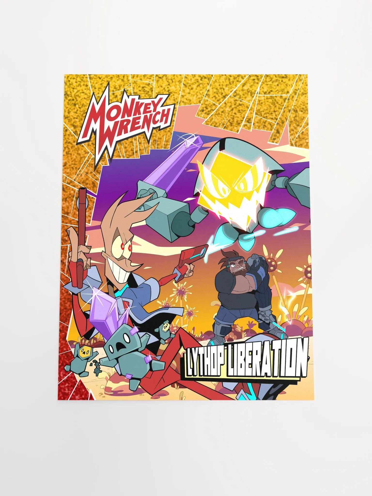 Monkey Wrench - Lythop Liberation Poster product image (4)