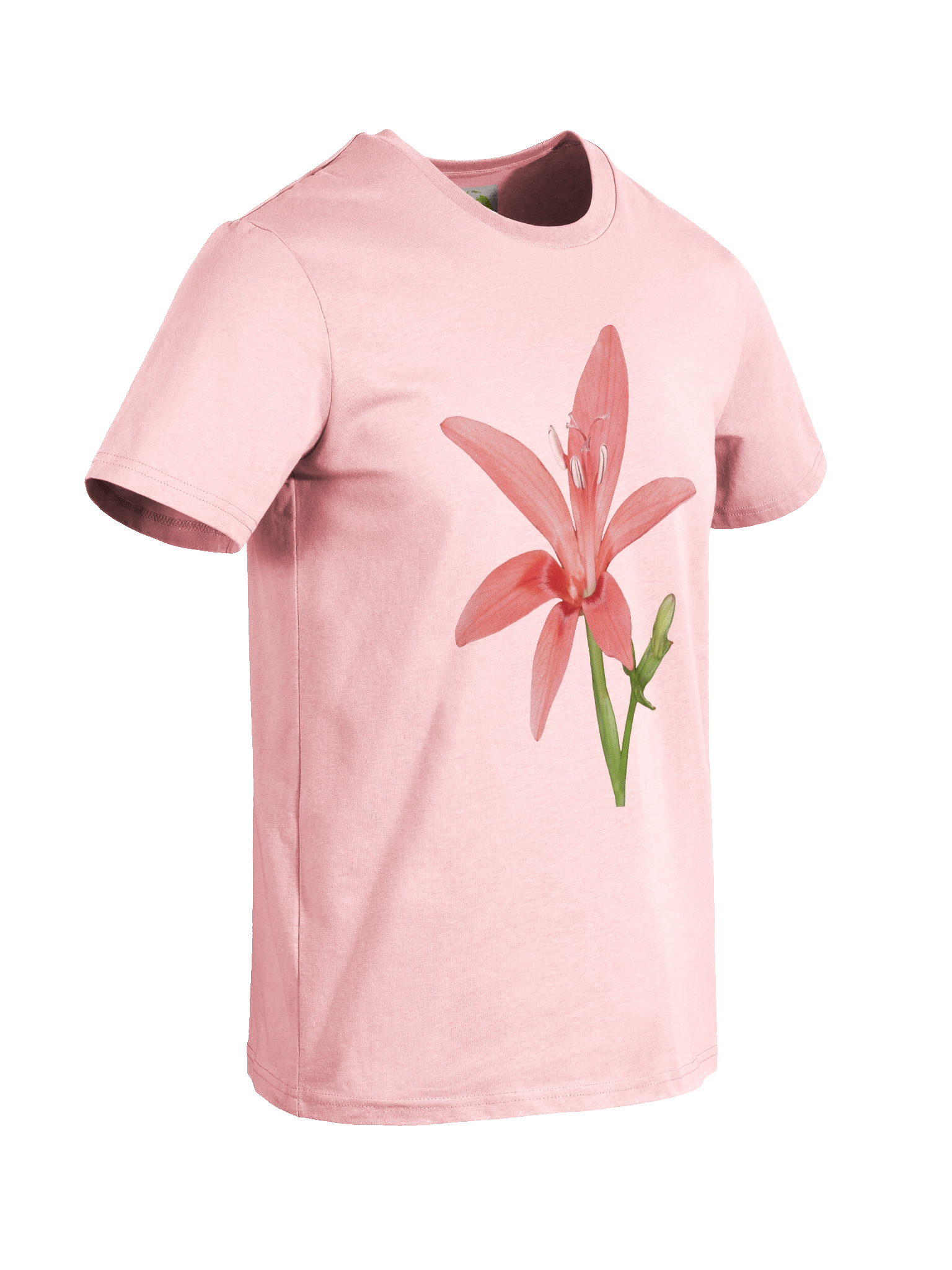 Mom and Baby Set -Scarlet River Lily only -Organic Cotton T-shirt For Mom product image (2)