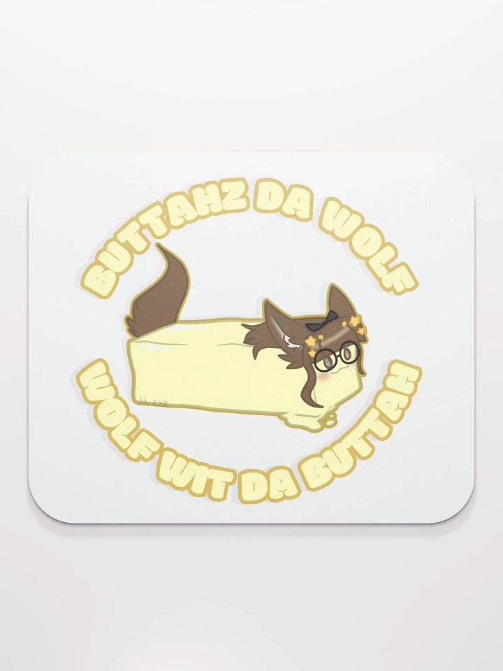 Wolf wit da Buttah Mousepad product image (2)