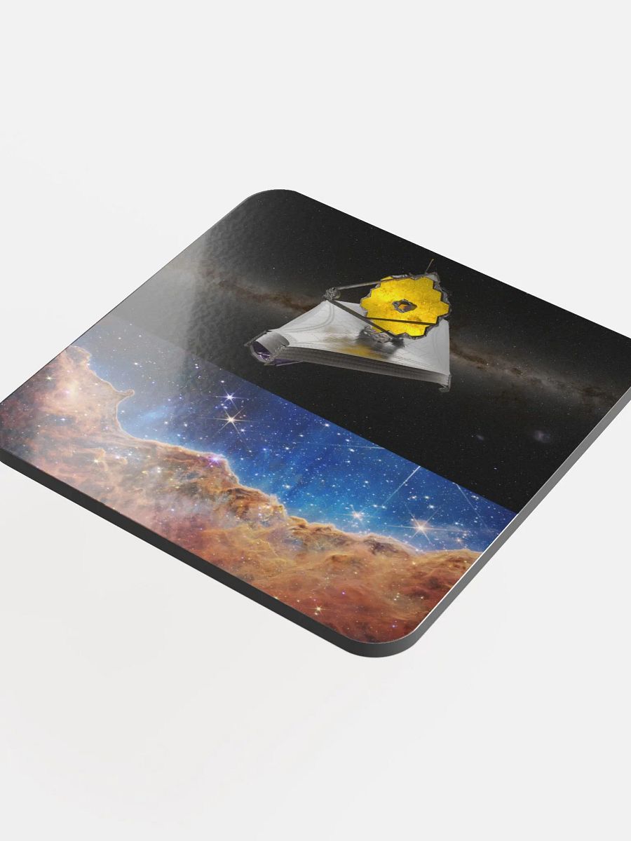 JWST ASTRO Glossed Cork Coaster: product image (4)