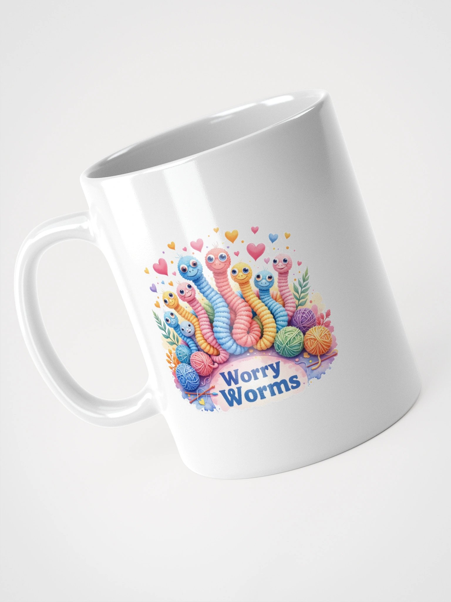 Worry Worms Mug, no. INT003 product image (1)