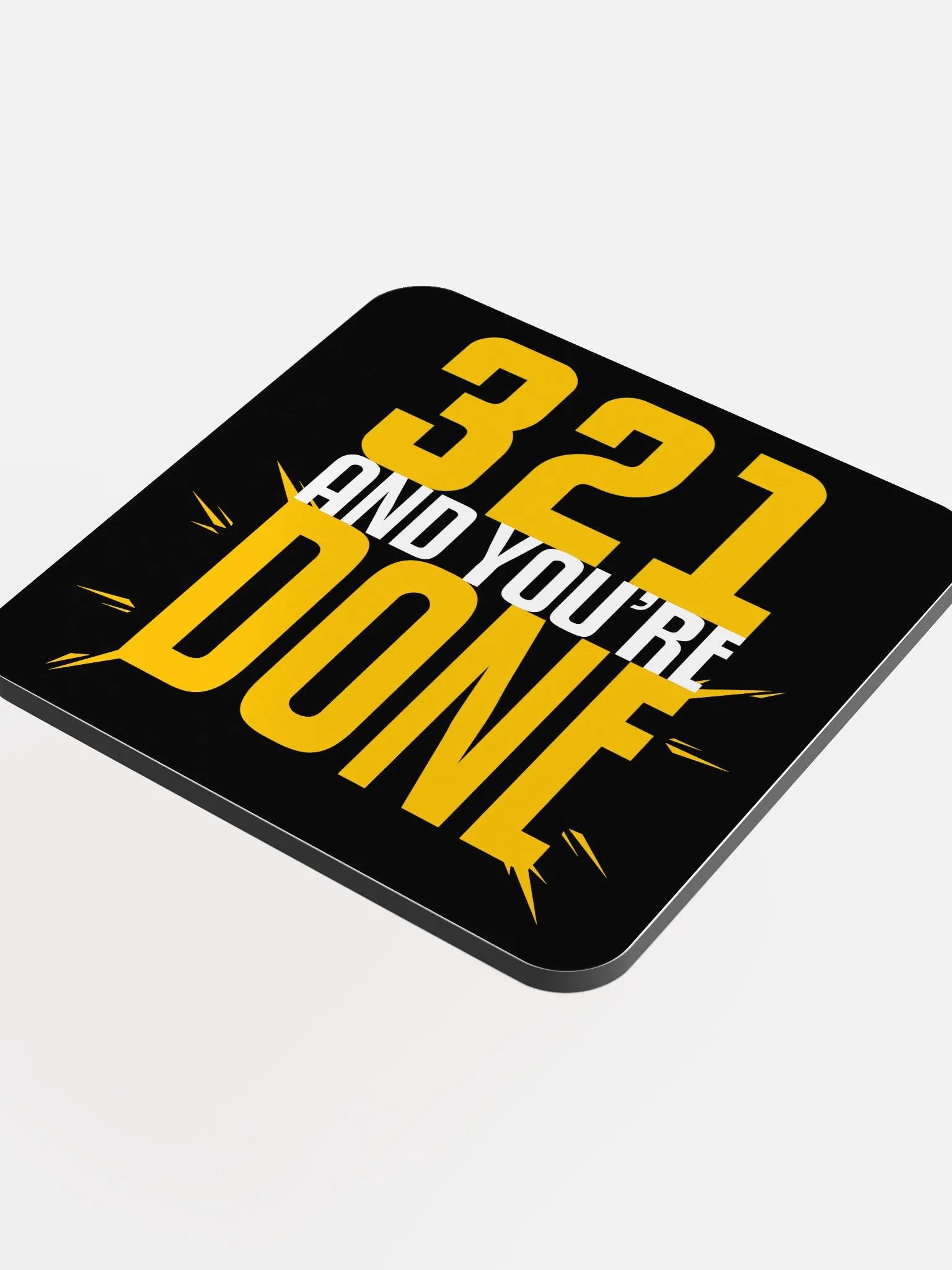 'DONE' Gold Night Coaster product image (4)