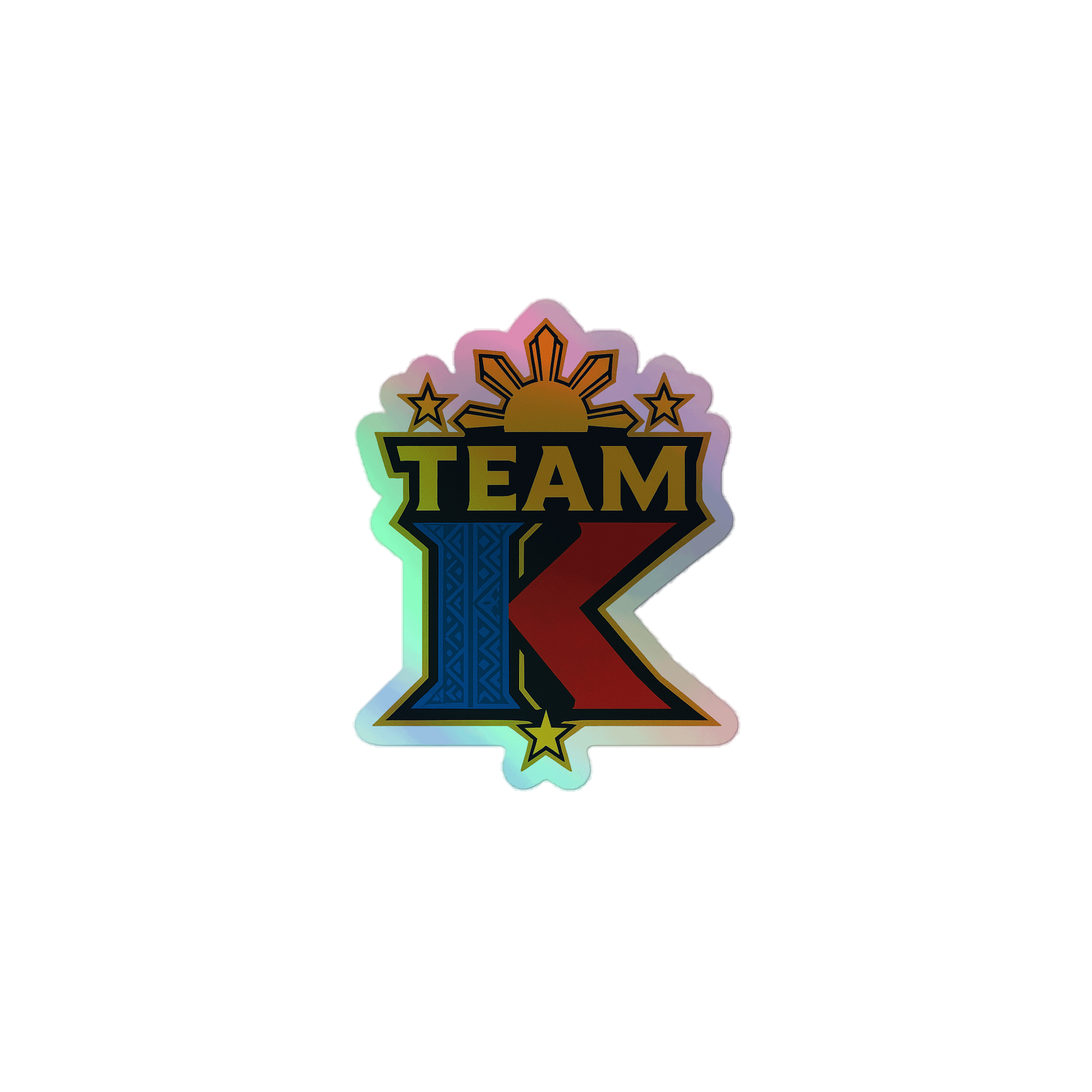Team K Philippines HOLOGRAPHIC" STICKERS product image (1)