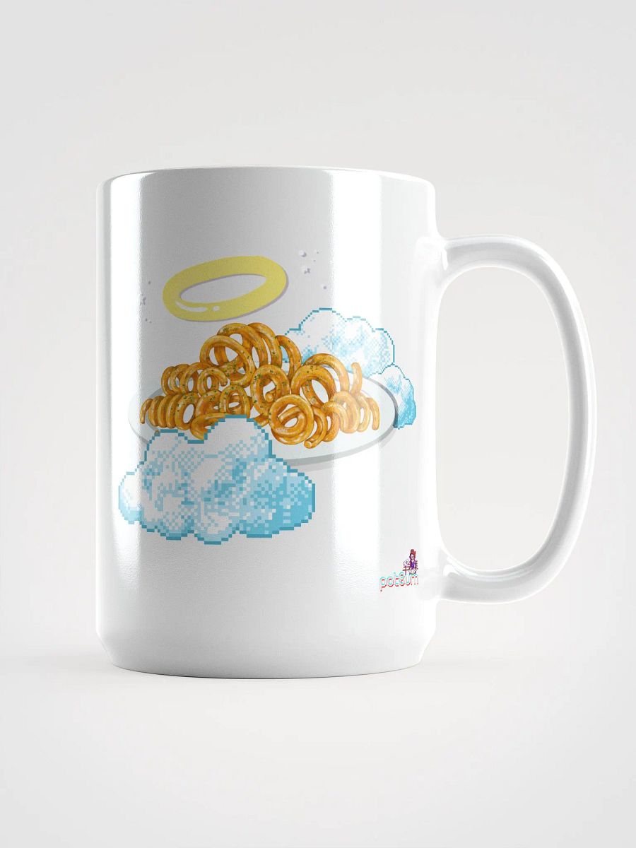 CURLY FRY CLUB white glossy mug product image (5)