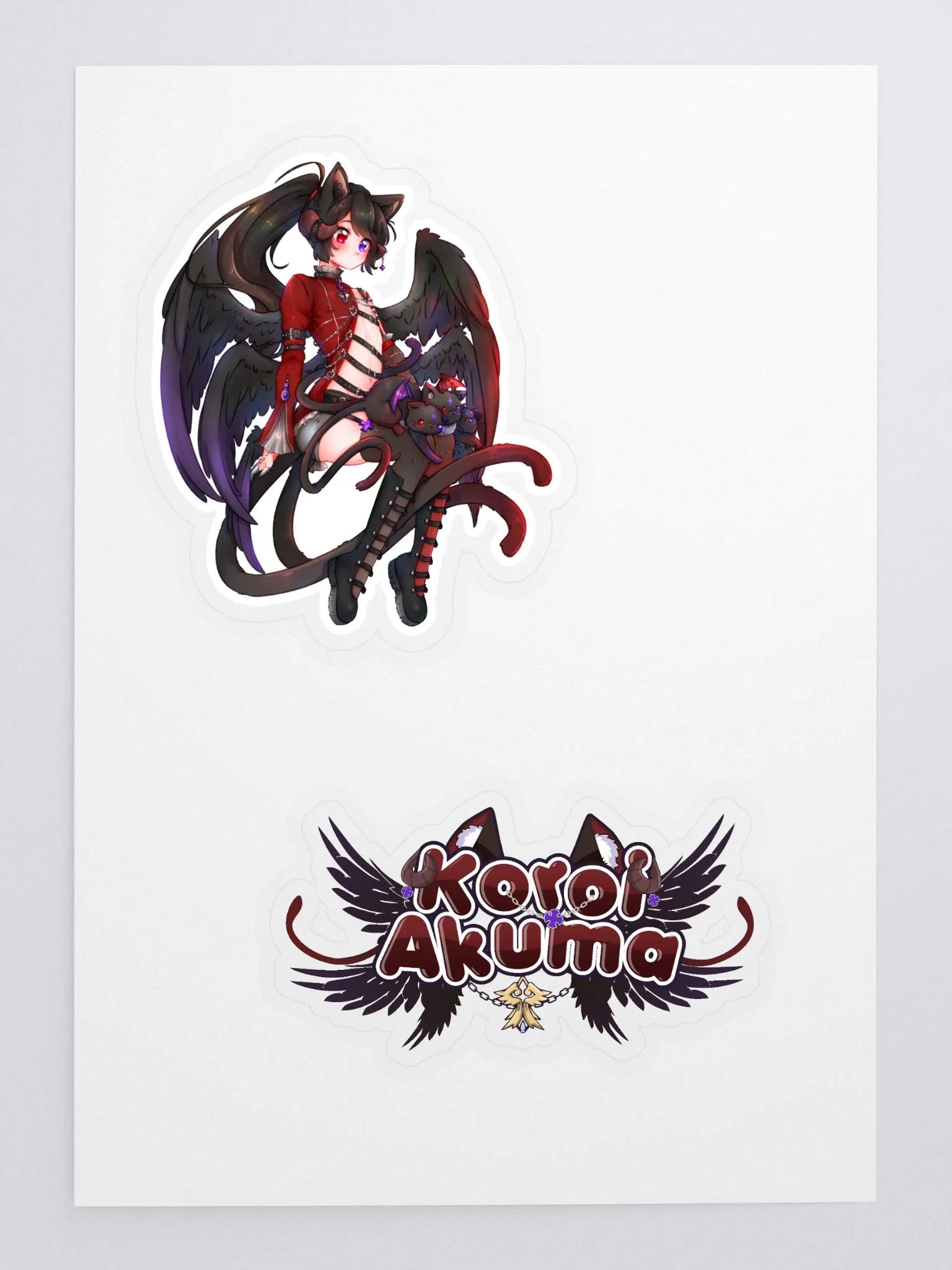 Koroi Akuma (D Version + Logo) Sticker product image (3)
