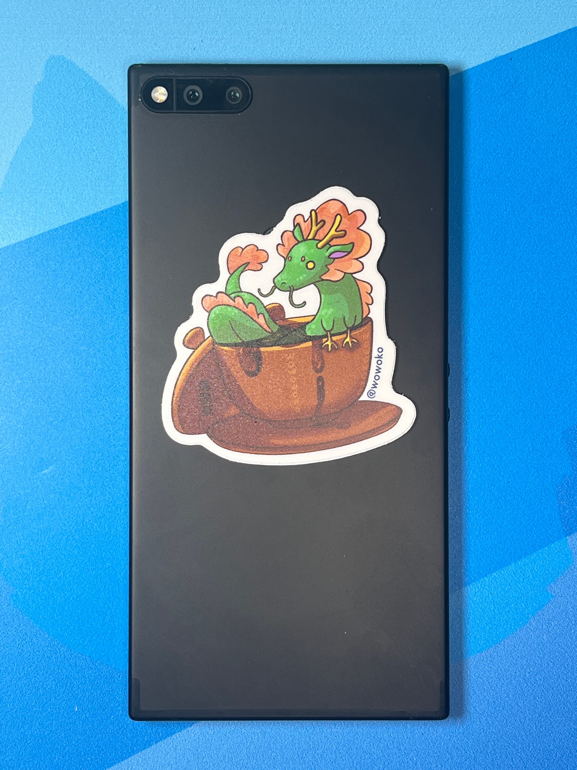 Zodiac Drink - Oolong Tea Dragon - Sticker product image (2)