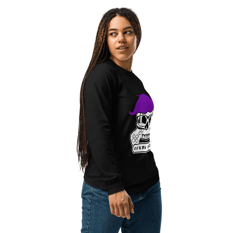 Enigma Nation Comfort Colors Unisex Garment-Dyed Heavyweight Long Sleeve Shirt (PRINTED) product image (5)