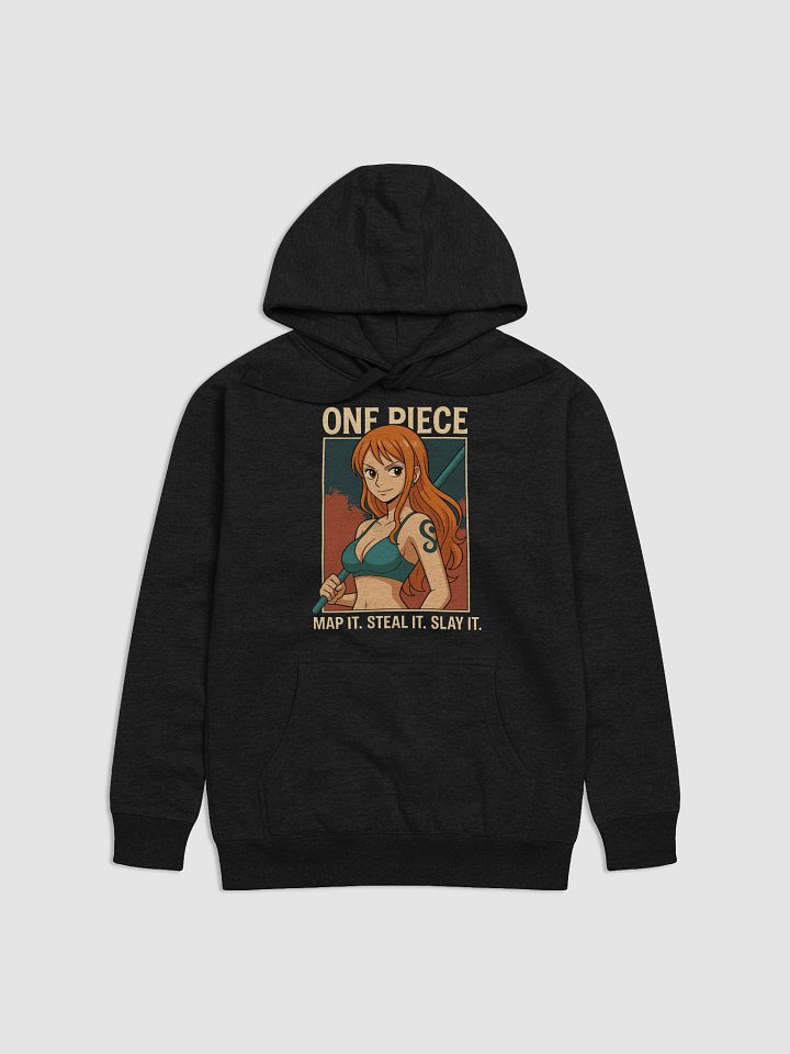 map it. steal it. slay it. Ft. Nami premium unisex hoodie product image (1)