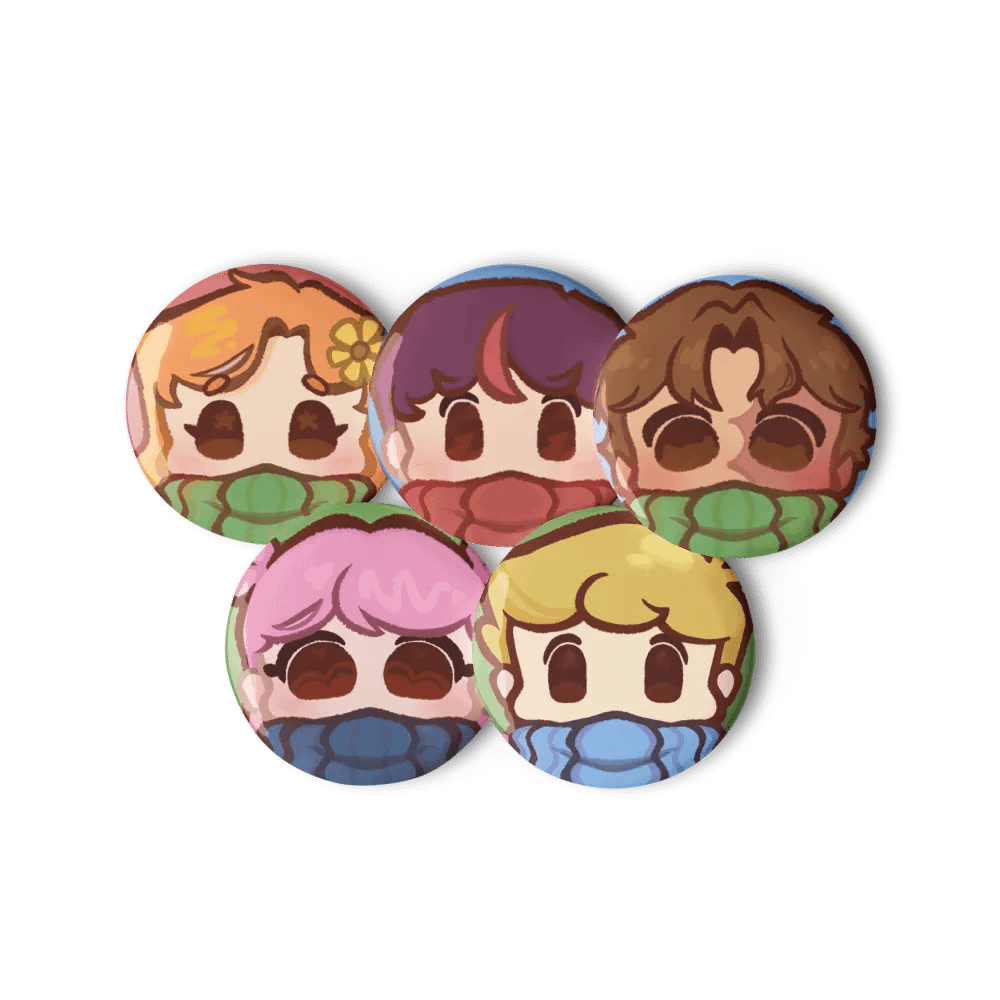 Bamboozlers & The Family - Life series Buttons product image (2)