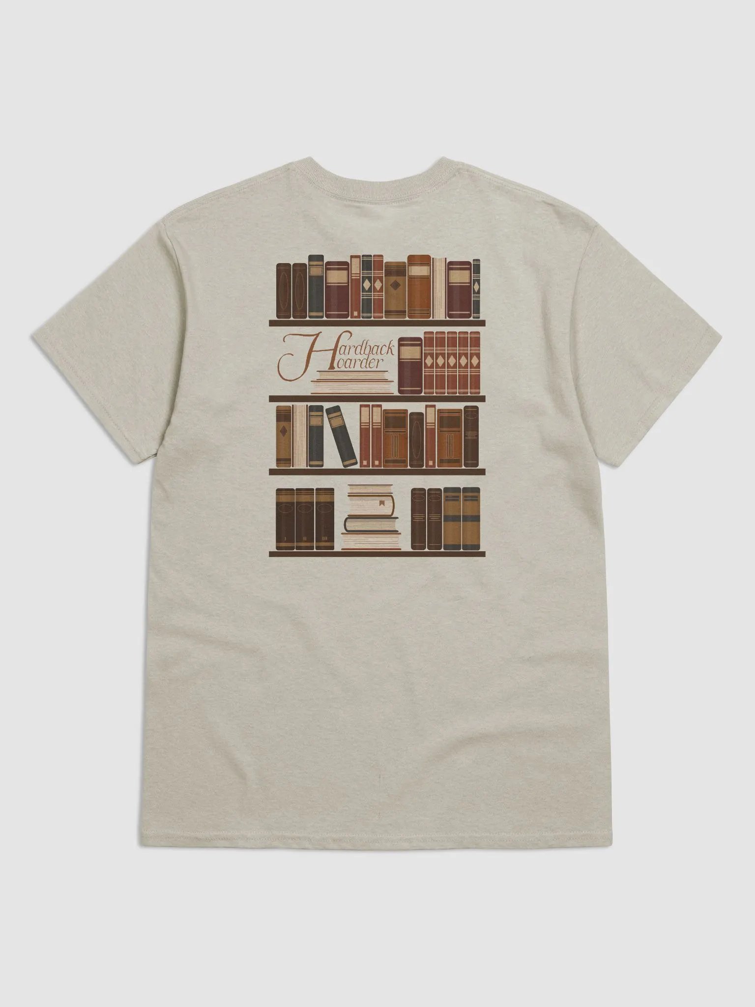 hardbackhoarder shelf tee product image (2)