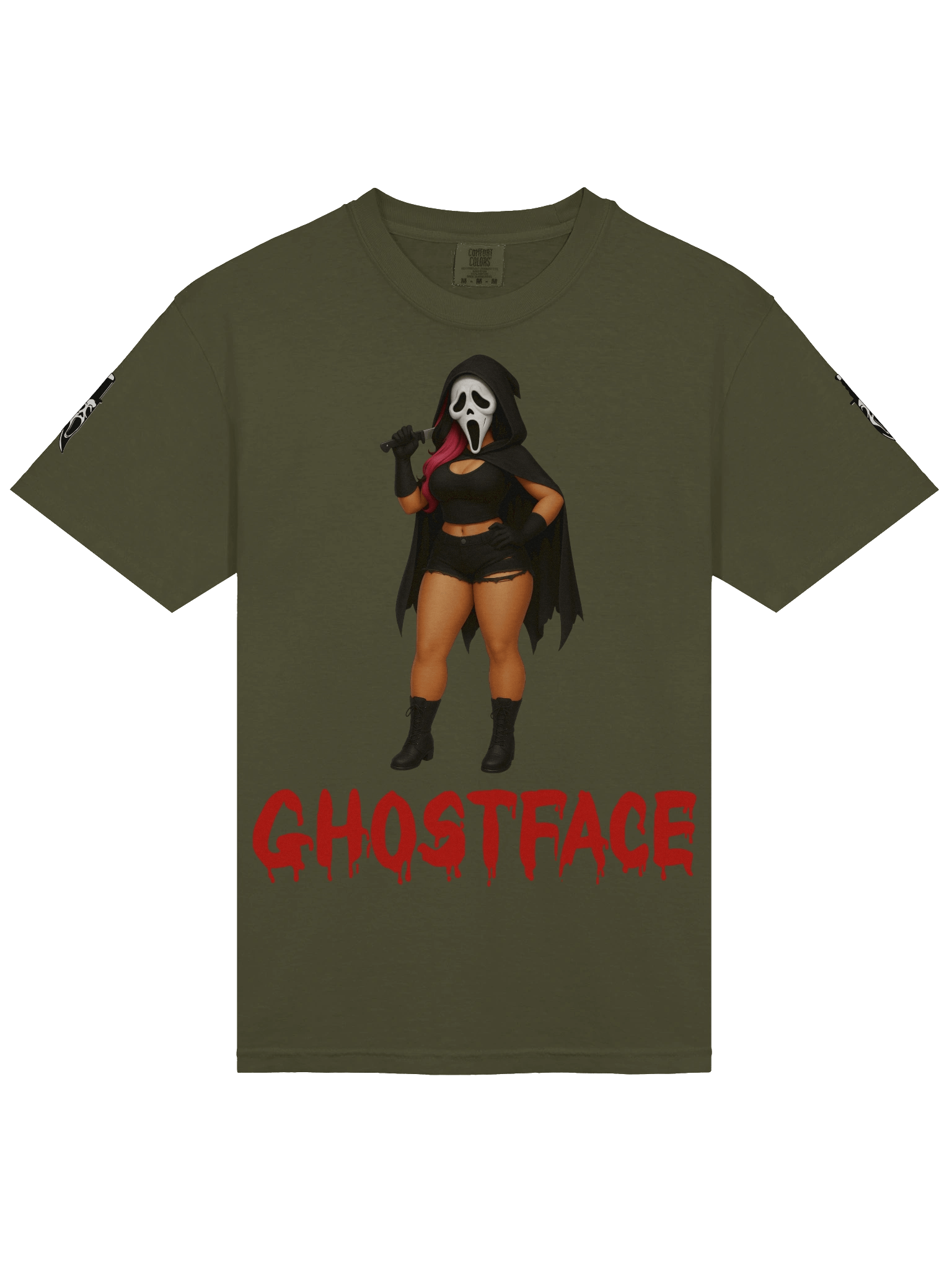 Ghostface Shorti T-Shirt (Halloween Edition) product image (10)