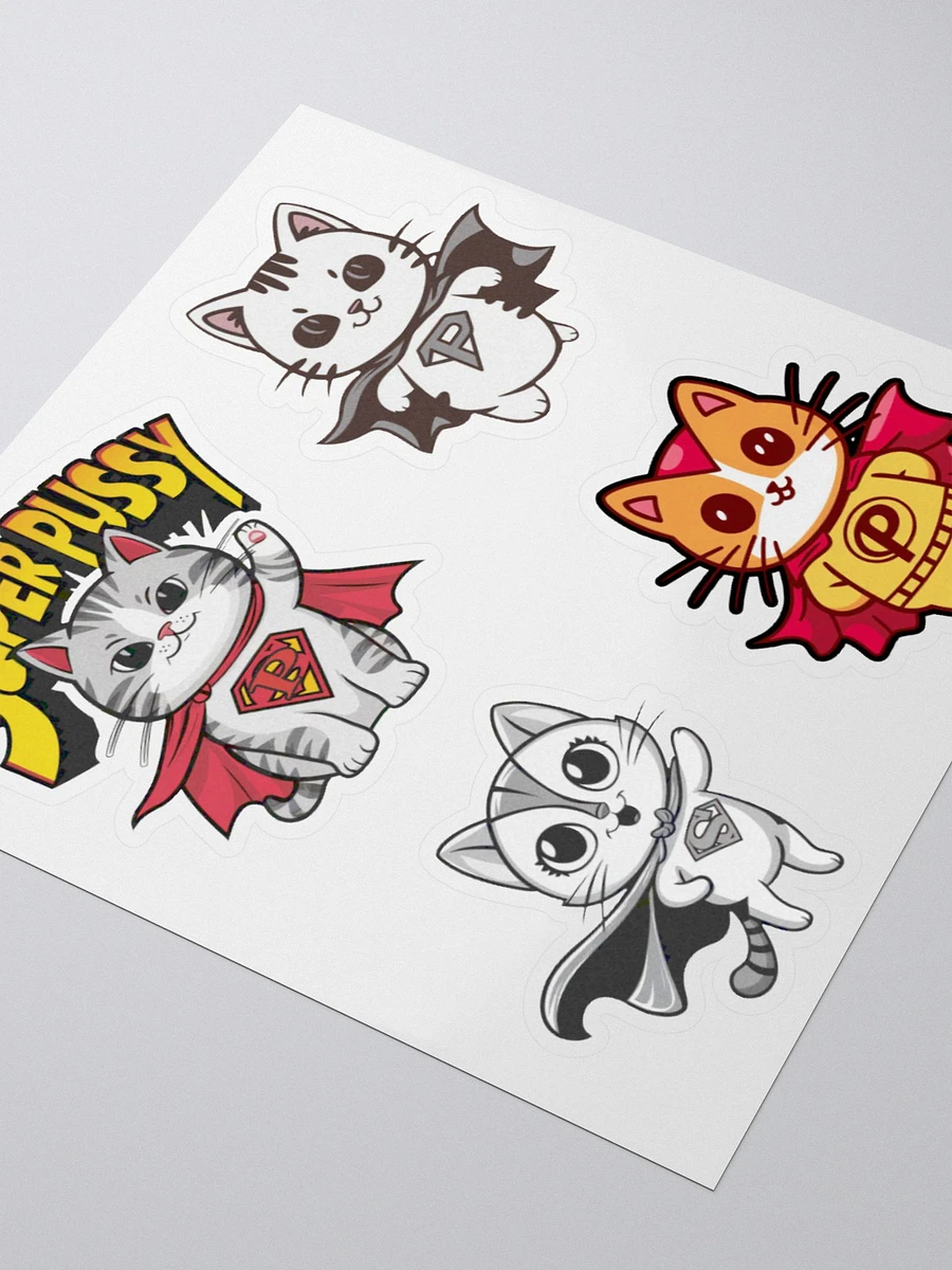 Super Pussy Vinyl Stickers sheet product image (8)