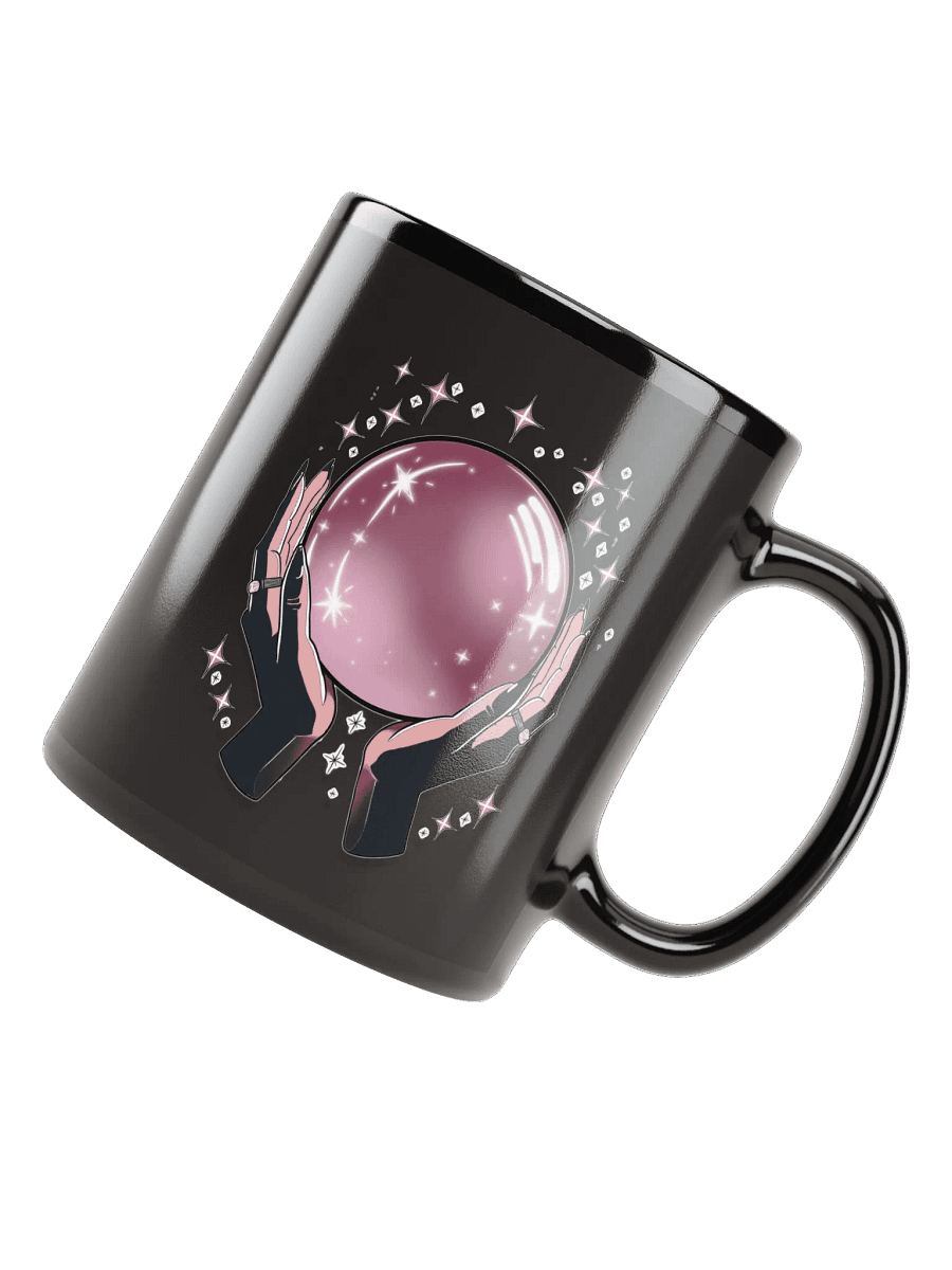 Crystal Visions Black Ceramic Mug - CLASSIC product image (4)