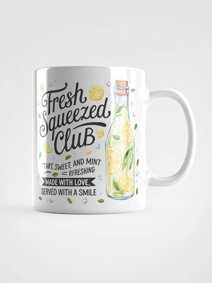 Fresh Squeezed Club White Glossy Mug product image (1)