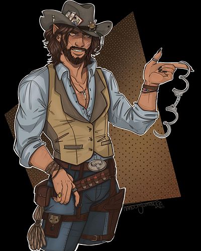 Yeah I’m still here. About six months behind but I’m still producing things!

#rambol_va gorgeous werewolf Silas. Gotta be ho...