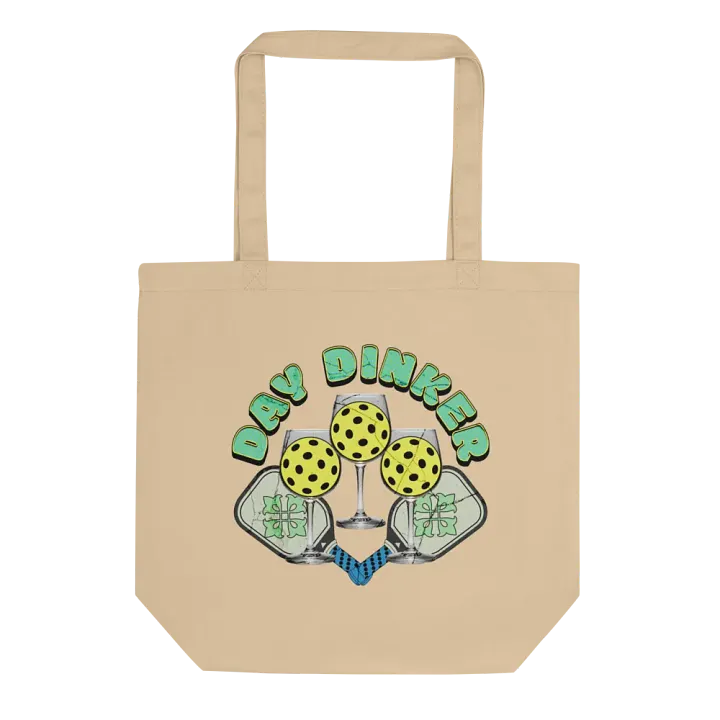 Day Dinker Pickleball Wine Tote Bag product image (1)
