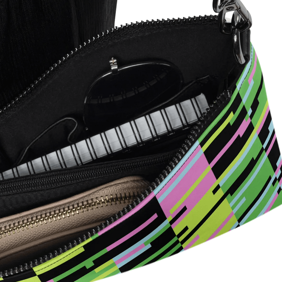 Abstract Grid Crossbody Bag product image (8)