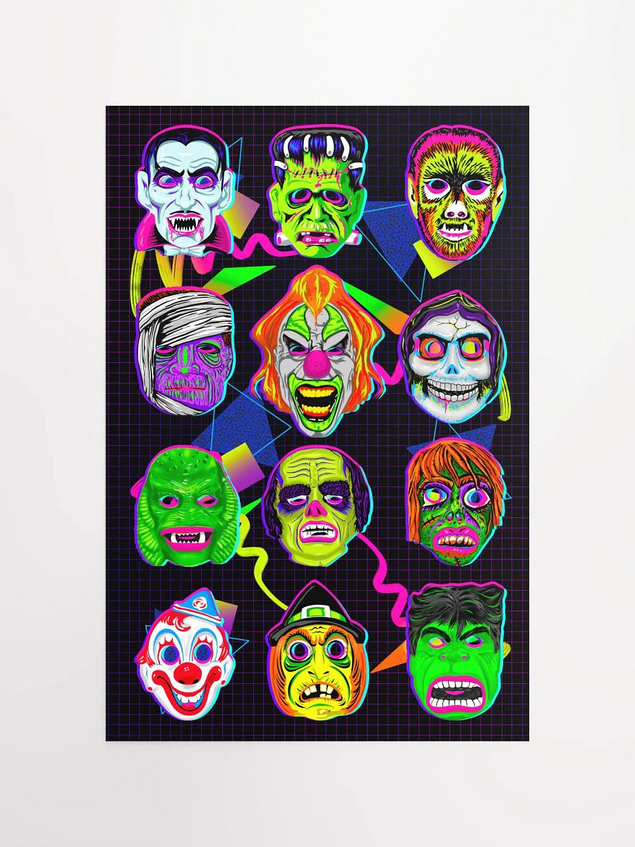 Horror Icons 12x18 Fine Art Print product image (4)