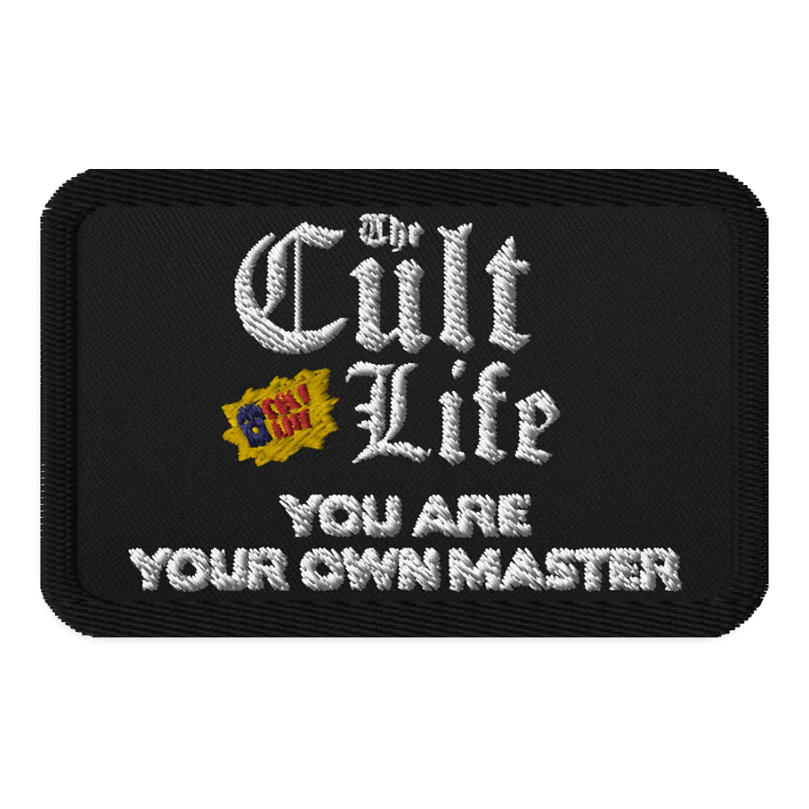 YOU ARE YOUR OWN MASTER PATCH product image (1)