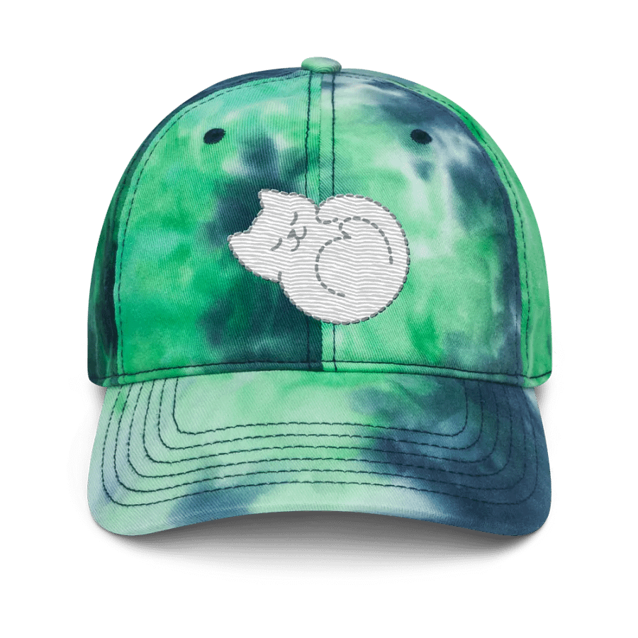 KITTY goes HERE! • tie-dye dad hat by Sportsman product image (1)