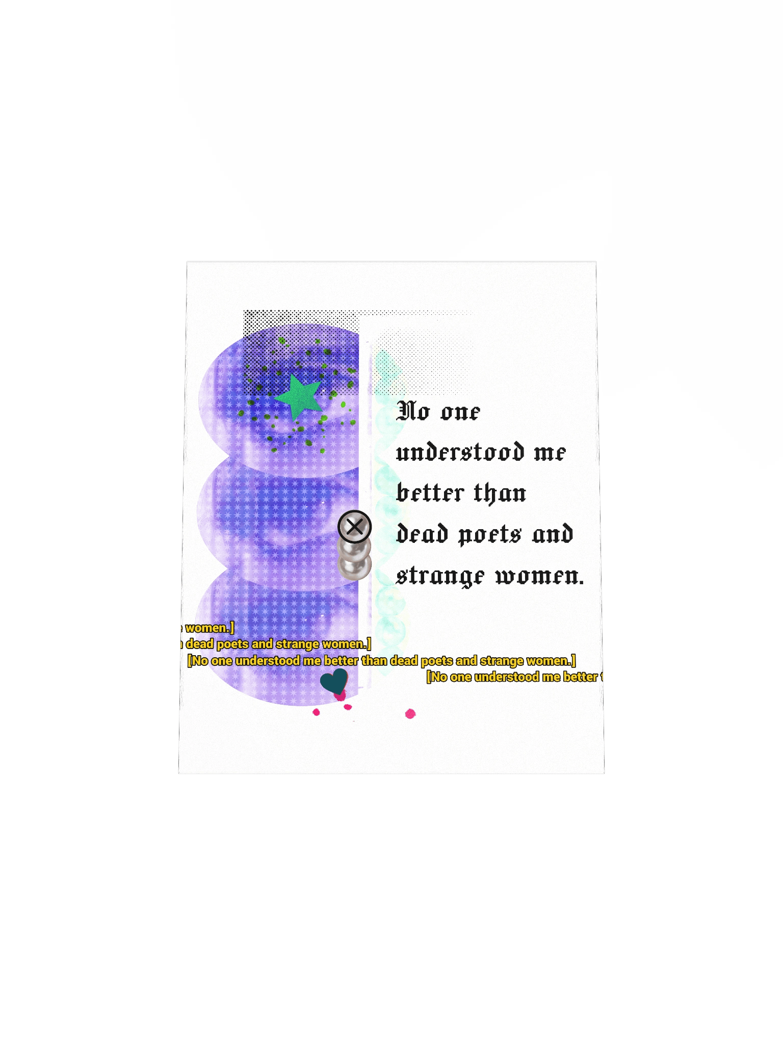 Dead Poets & Strange Women Art Print product image (4)