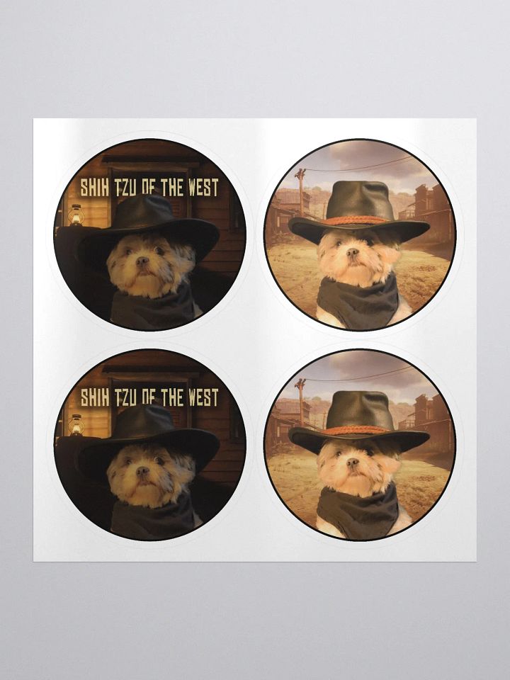 Shih Tzu of the West Gizmo Sticker Set product image (1)