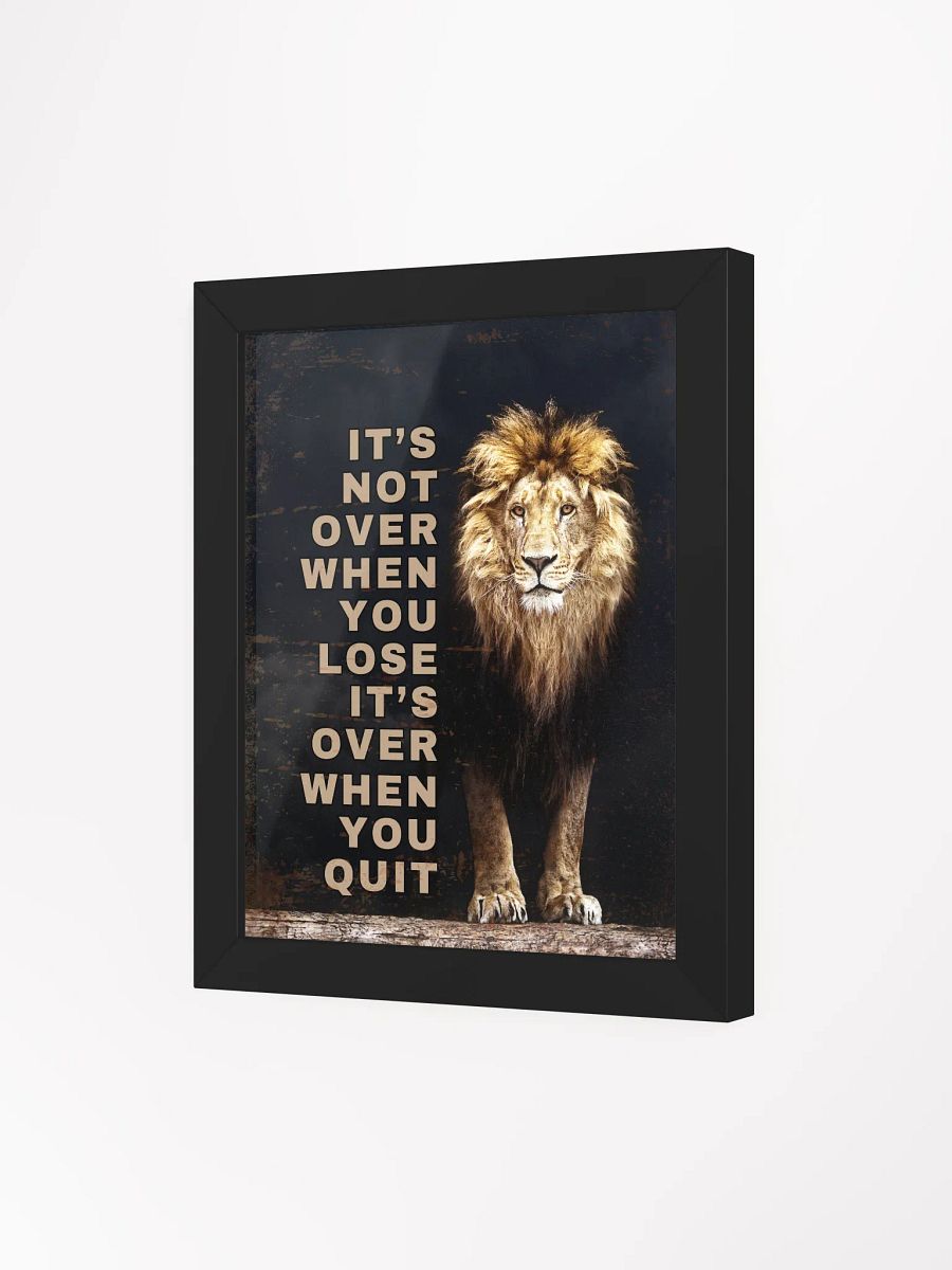 Resilience Roar Framed Poster product image (31)