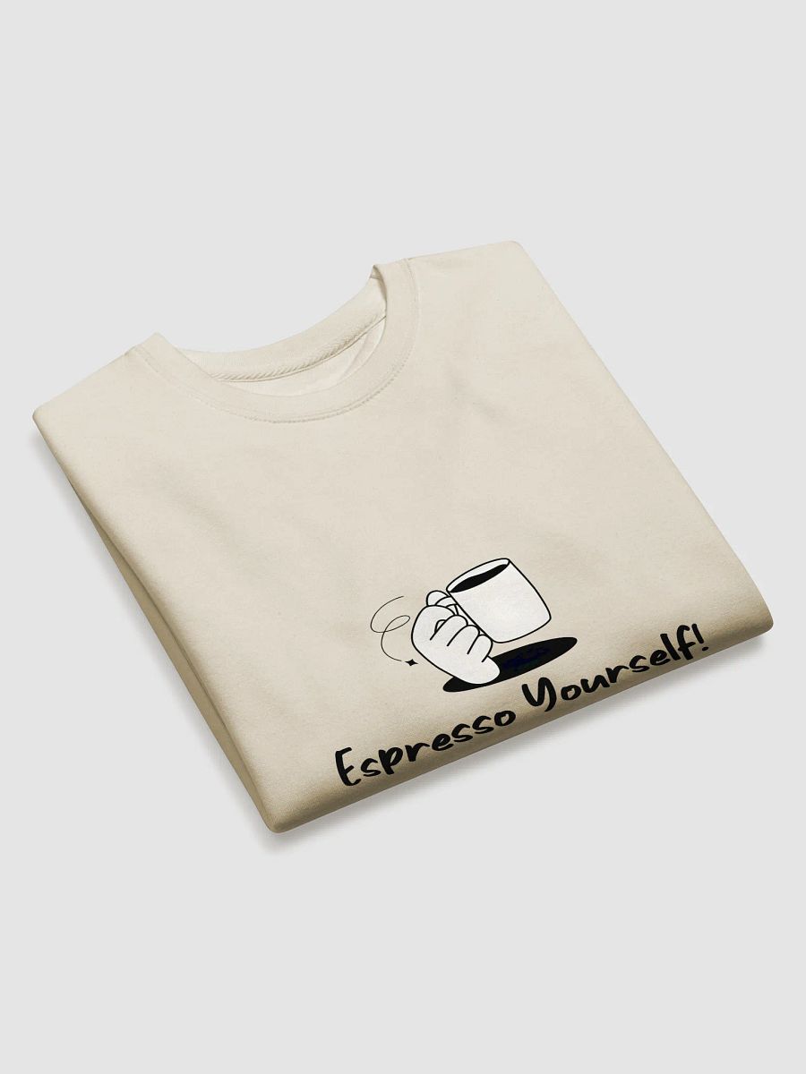 Dennis Nedry Coffee Cup Illustration Sweatshirt product image (7)
