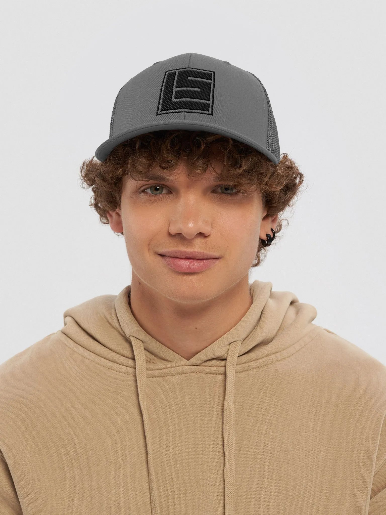 Square Logo Trucker product image (14)
