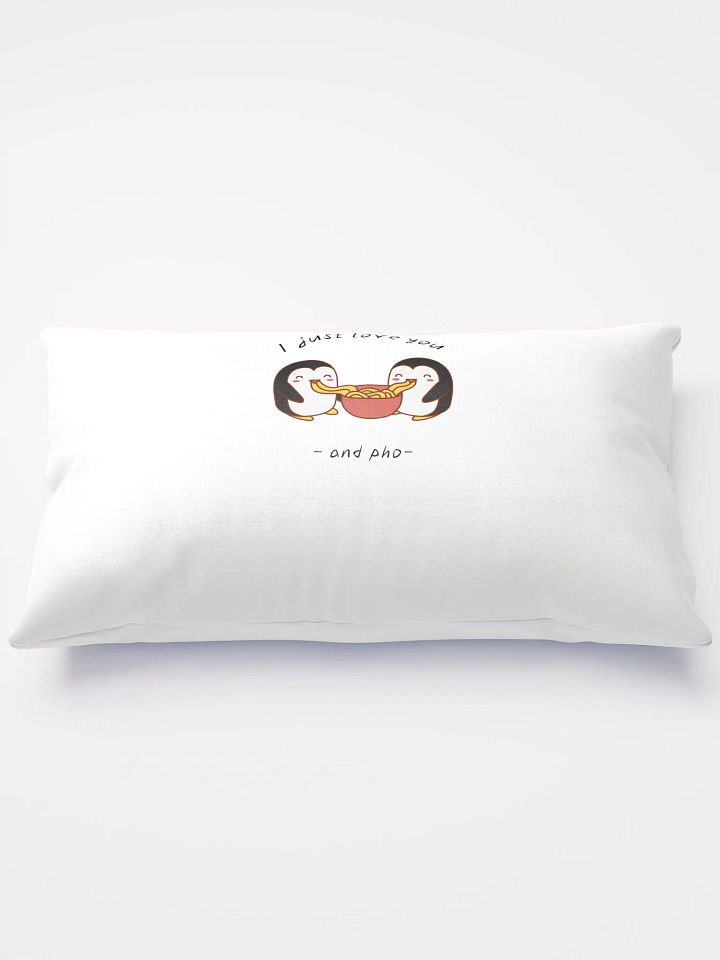 I Love You and Pho Pillow product image (2)