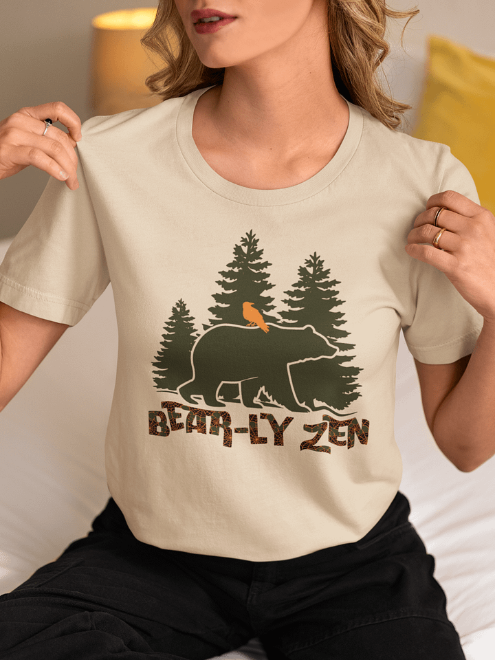 Bearly Zen Nature T-Shirt product image (2)