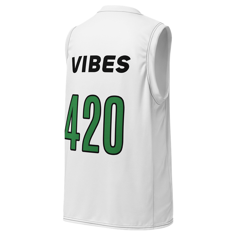 NYS 420 Vibes Basketball jersey product image (3)