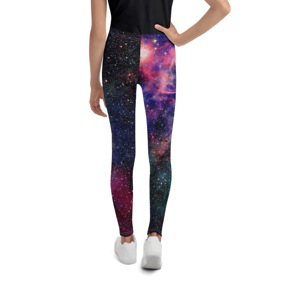Leggings für Jugendliche mit Allover-Print, Galaxy1 product image (4)