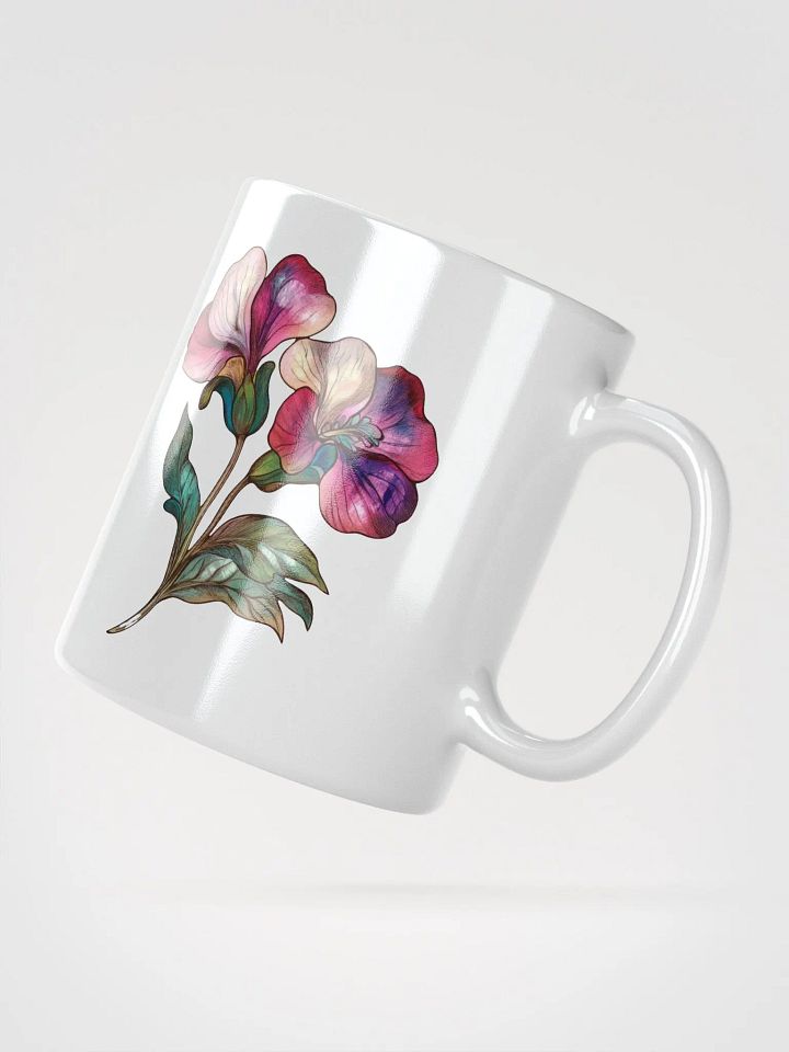 Orchid Symphony White Glossy Mug product image (6)