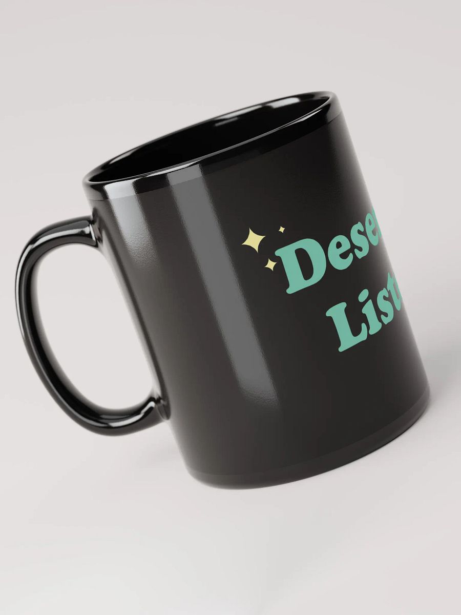 Deserving Listener - Black Mug product image (2)