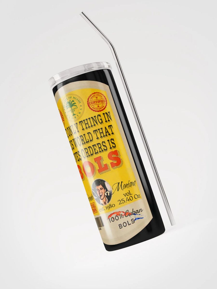 Antonio Montana's BOLS Gin Stainless Steel Tumbler product image (3)