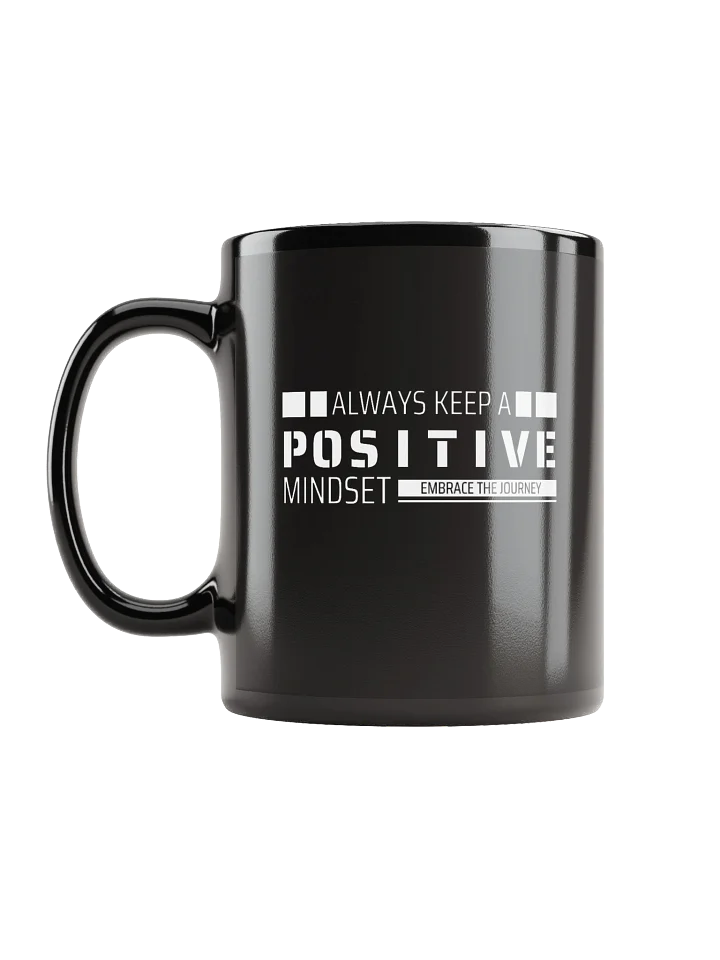 Embrace the Journey Black Coffee Mug product image (2)