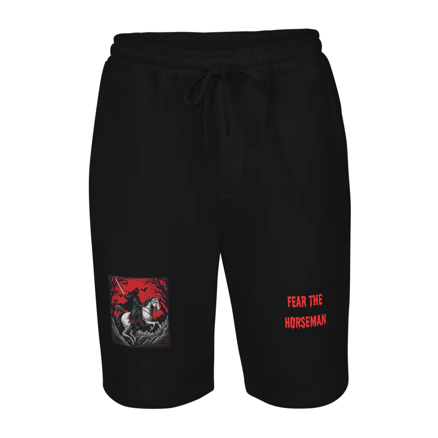 Fear The Horseman fleece shorts product image (7)