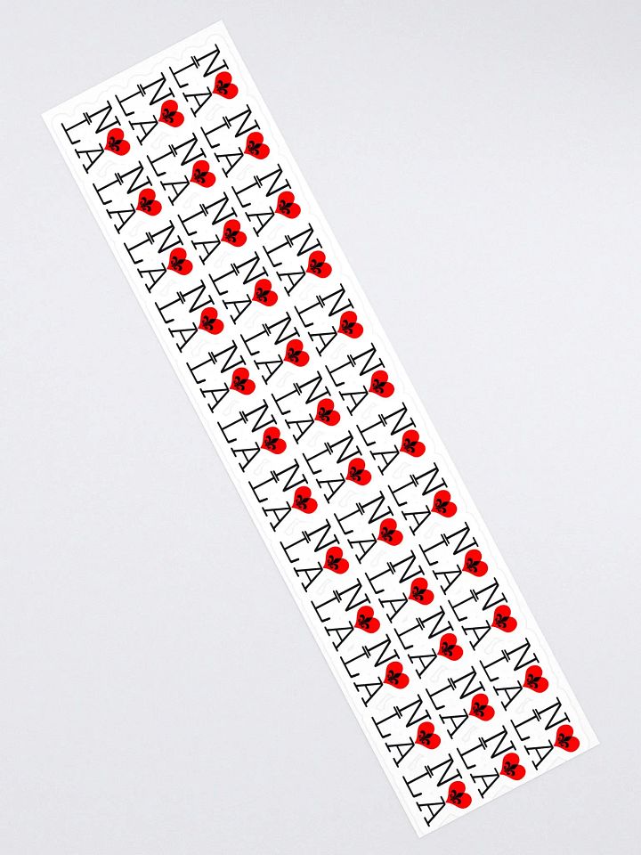 I LOVE NOLA **LEGACY STICKER** (LONG) product image (2)