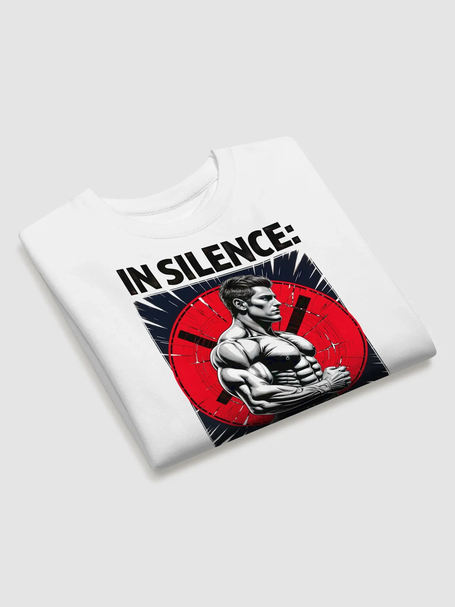 Silent Strength Sweatshirt - IN SILENCE HEARD IN RESULTS product image (3)