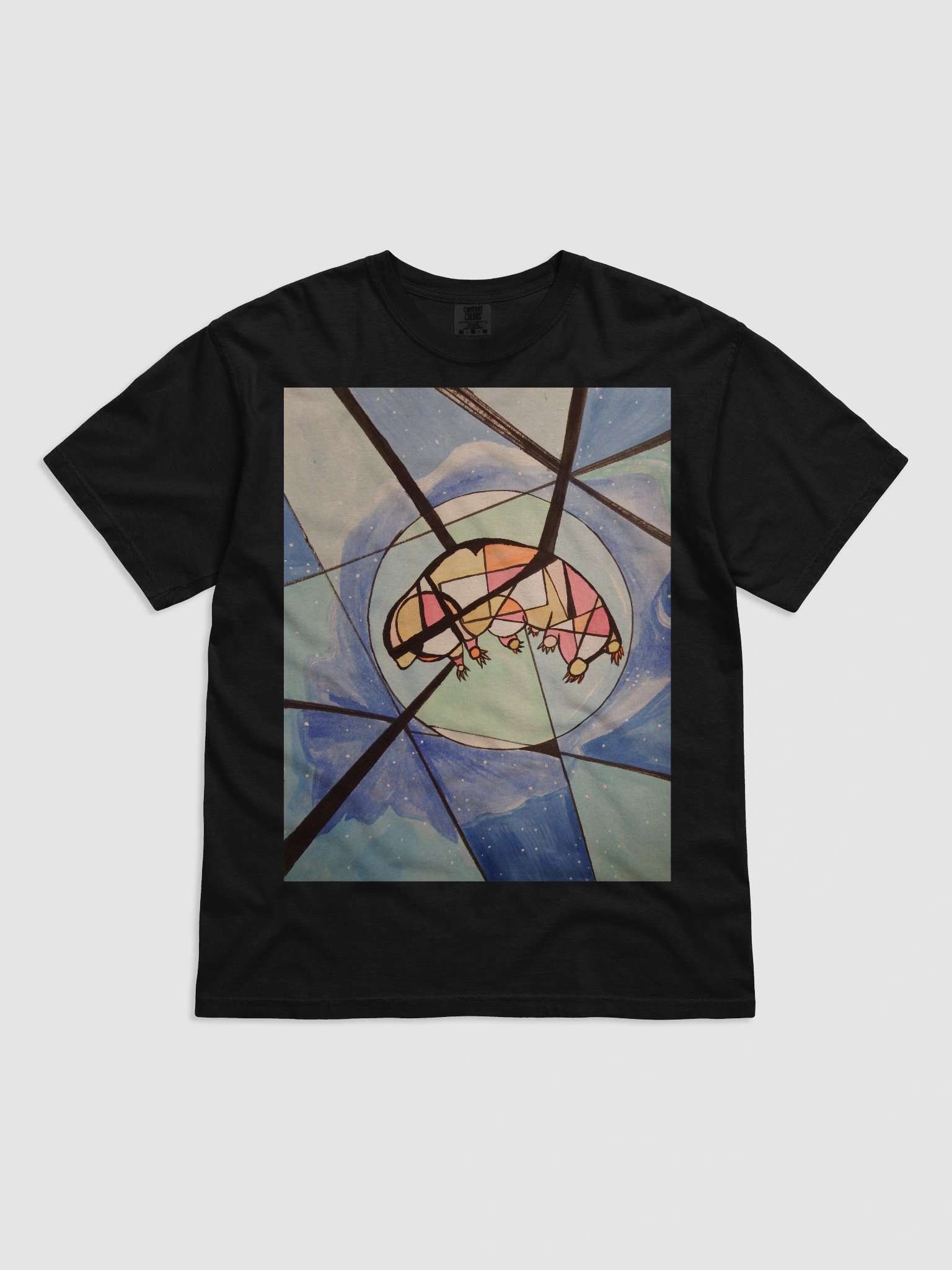 Cubism Painting: The Dream of a Tardigrade Comfort Colors Garment-Dyed Heavyweight T-Shirt by Comfort Colors product image (1)
