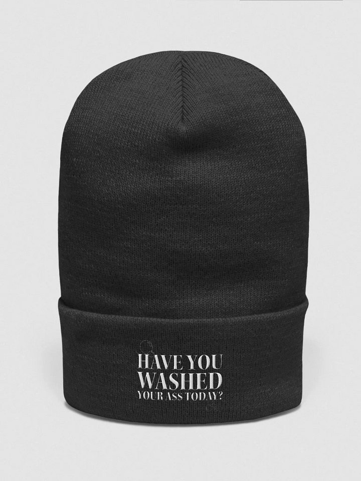 Have YOU washed your A$$ today? Beanie version! product image (1)