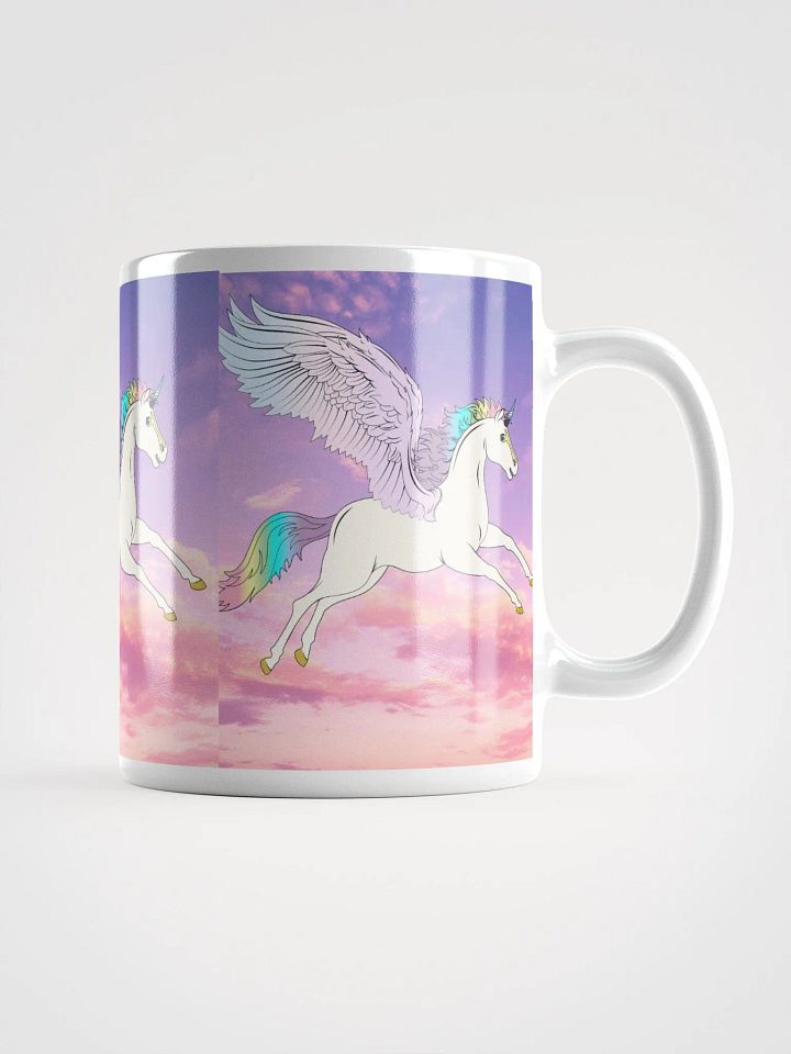 Winged Unicorn Rainbow Mug product image (2)